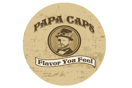 Papa Caps logo